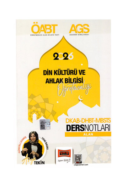 Yargı Yayınları Asya Tekin 2026- 2027 Din Kültürü ve Ahlak Bilgisi Öğretmenli...
