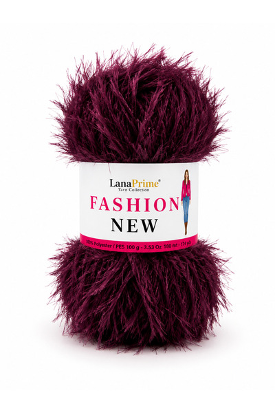 Lanaprime Moda - Nova mekana pređa za pletenje trepavica - 149 Cherry Rot