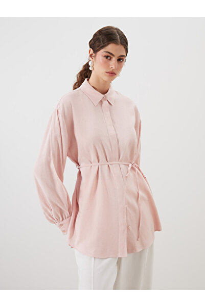 LC Waikiki Linen Blended Women's Shirt Tunic