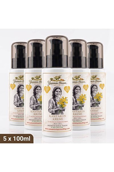 Yasemin Hanım Çiftliği St. John's Wort Cream 5X100 ml |