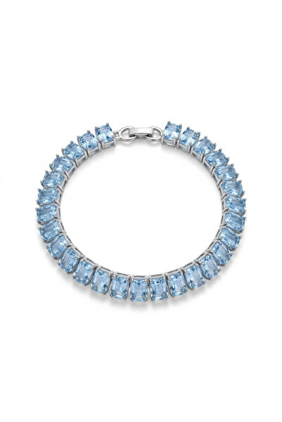 h&b design jewel سوار من حجر الكريستال الأزرق من في آي بي