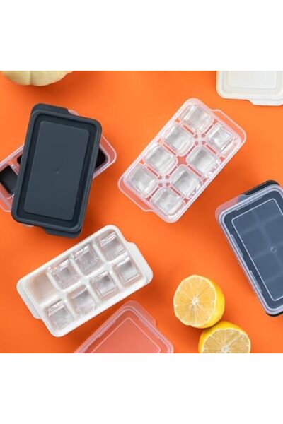 Yıldızan Trendypazars Sell Mini Non-Stick Silicone 2-Piece Ice Cube Mold - Si...