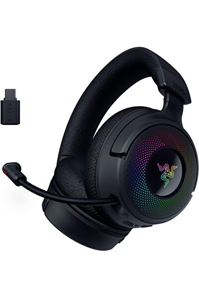 RAZER Kraken V4 Wireless Gaming Headset 2.4Ghz Bluetooth, USB, Wide-range Mic...