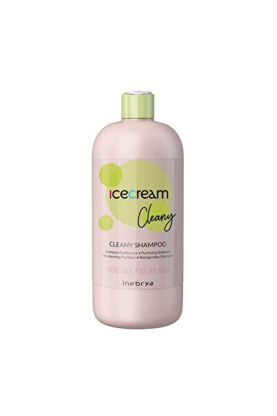 OEM Inebrya, Ice Cream Cleany, Șampon de păr, Purifiant, 1000 ml