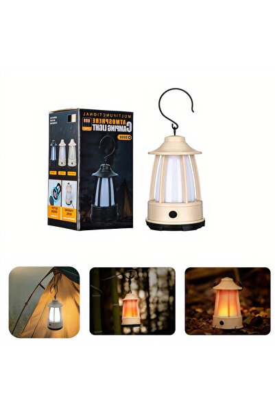 CASA JOY Lampă LED 15 x 8 cm, Lanternă portabilă multifuncțională, Lumină alb...