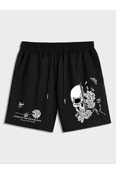 JANTIL MODA Unisex Black Comfortable Fit Sports Shorts 🖤