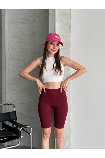 OZD Active Premium Toparlayıcı Yüksek Bel Kadın Spor Şort
