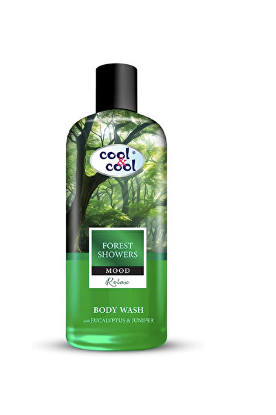 COOL & COOL Forest Showers Body Wash 500ML - Eucalyptus & Juniper - Refreshin...