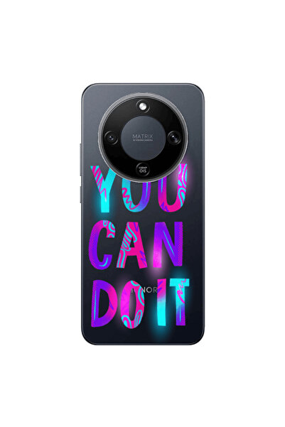 Other Honor Magic 8 Lite You Can Doit Transparent Silicone TPU Θήκη
