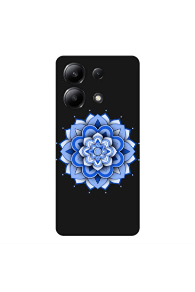 Other Xiaomi Redmi Note 13 4G Manadala D9 Black Colored Silicone TPU Θήκη
