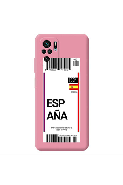 Other Xiaomi Redmi Note 10S Espana Arrival Pink Colored Silicone TPU Θήκη