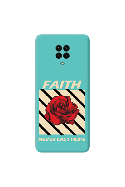 Other Xiaomi Redmi Note 9 Pro Faith Never Last Hope Turquoise Colored Silicon...