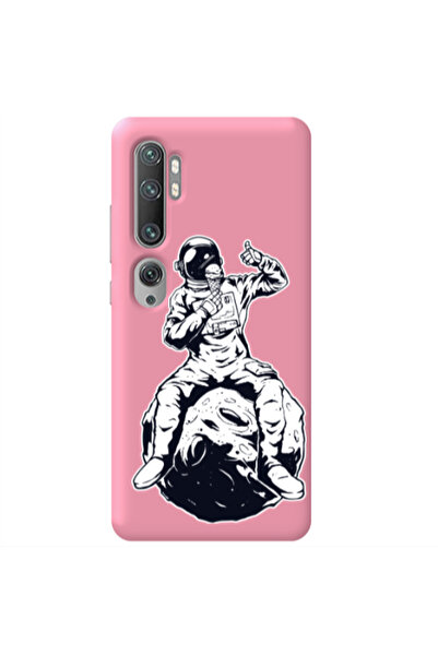 Other Xiaomi Mi Note 10 Pro ice cream in space Pink Colored Silicone TPU Θήκη