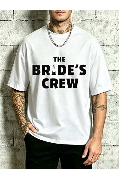 2mcup تي شيرت كاجوال للرجال، The Bride'S Crew، حفل زفاف، هدية للعريس