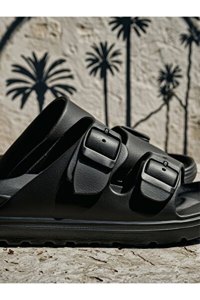 GlobalOne Mart Premium EVA Cloud Slides - Double Strap Adjustable Buckle - Su...