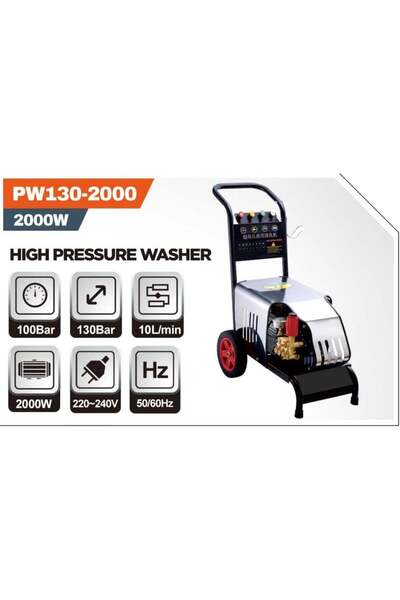 PROWORX PW130-2000 High Pressure Washer 2000W 130 Bar 10 L/Min Electric
