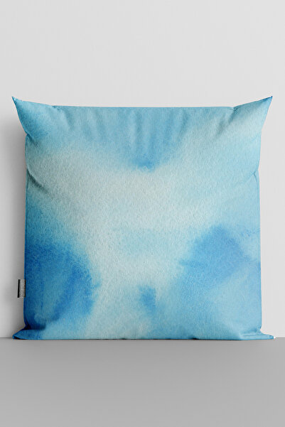 TicaretJet Watercolor Themed Double Sided Digital Printed Throw Pillow Cover ...