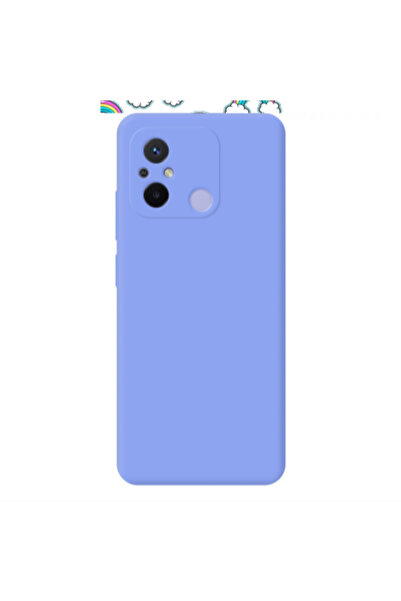 Other Xiaomi Redmi 12C Cute rainbows Light Purple Colored Silicone TPU Θήκη