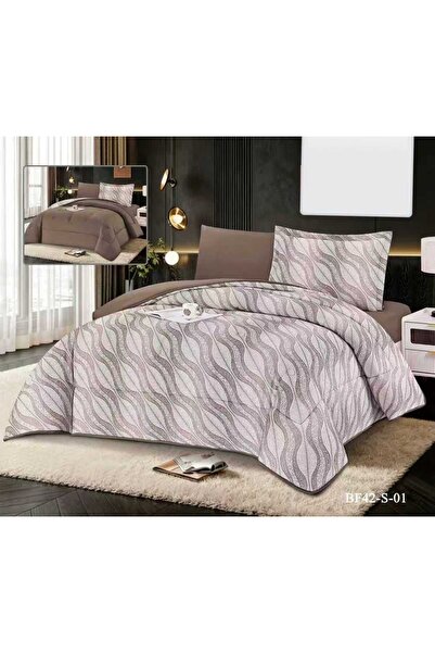 BIET ALMAFROSHAT New Jacquard Fabric 6 Piece Set of Nefrini Comforter Set