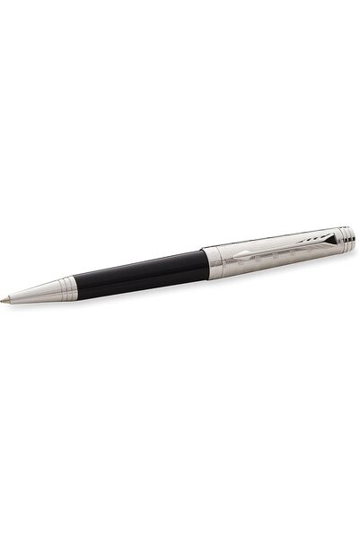 Parker قلم حبر جاف أسود فاخر مخصص بتصميم التارتان PR8092213