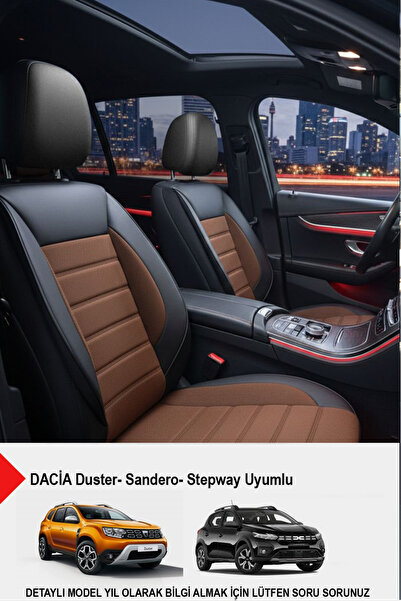 GM-DESIGN Speed Series Pique Fabric Car Seat Cover - (Daci̇a Sandero-Stepway-...