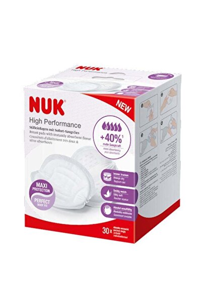 Nuk HIGH PERFORMANCE BREAST PADS 30'S 4946