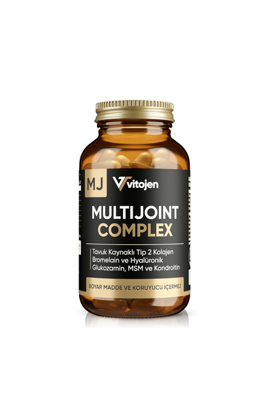 Vitojen Multijoint Complex | Tip 2 Kolajen, Glukozamin ve MSM | Hyalüronik As...