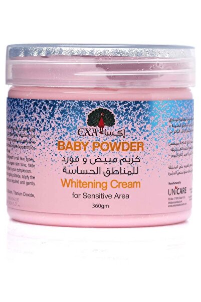 EXA Whitening and Lightening Cream for Sensitive Areas and Body Baby Powder 3...