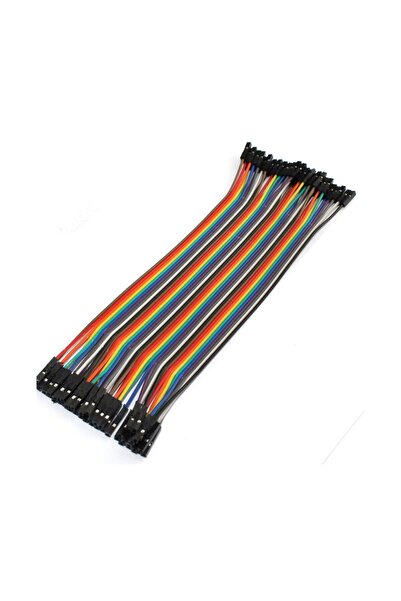 Generic 40 τεμ. Female-to-Female Dupont Jumper Wires 30 cm για Arduino