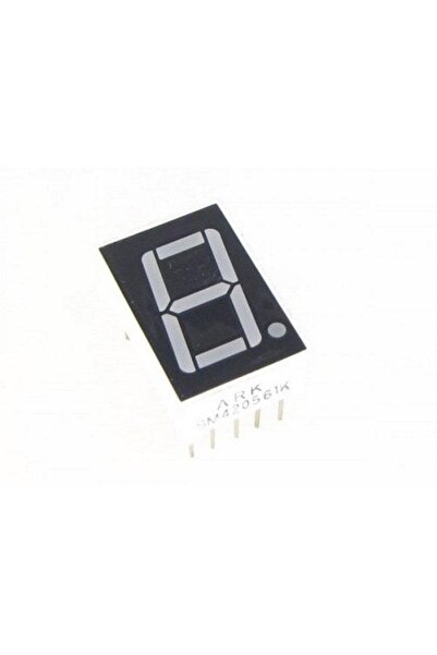 Generic 7-Segment 1-Digit Common Anode Display 0.36″ Κόκκινο