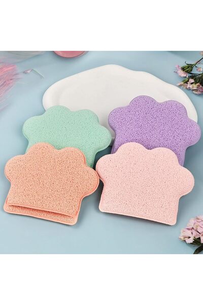Arabest 4pcs Facial Cleansing Sponges,Makeup Remover,Exfoliating,Soft,Comfort...
