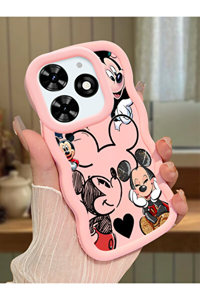 PATTERNOVA Tecno Spark 20/20C Uyumlu Yüksek Kalite Anime Kılıf, Tam Koruma Da...