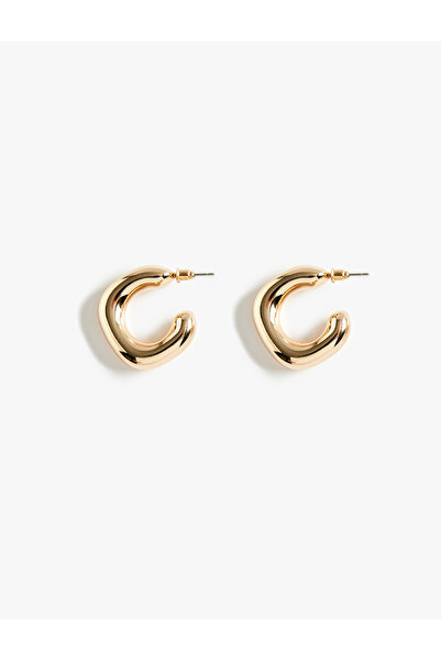 Koton Geometric Hoop Earrings