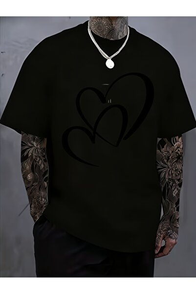 17 seramik Men's New Round-neck Pure Cotton T-shirt, Suitable All Seasons, wi...