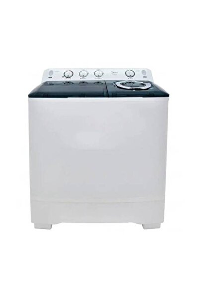 Midea Twin Tub Washing Machine, 18 kg, Air Dry, Black Lid - TW180ADN1