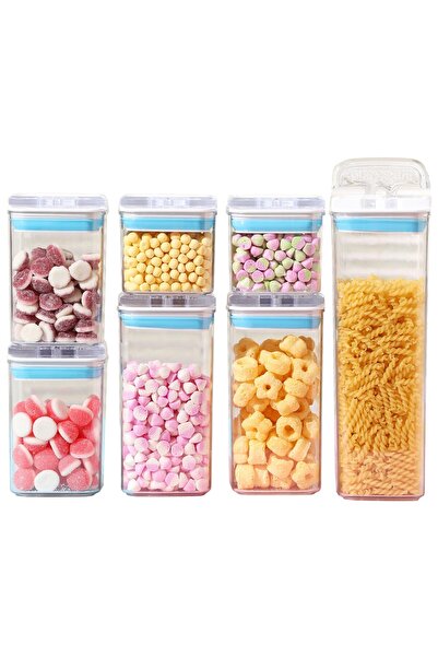 Rao Cutii de Depozitare Alimente, RAO, Set din 7 Cutii de Tip Container, 2x0....