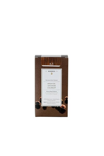 korres Argan Oil Advanced Colorant 6.3 Ξανθό Σκούρο Μελί