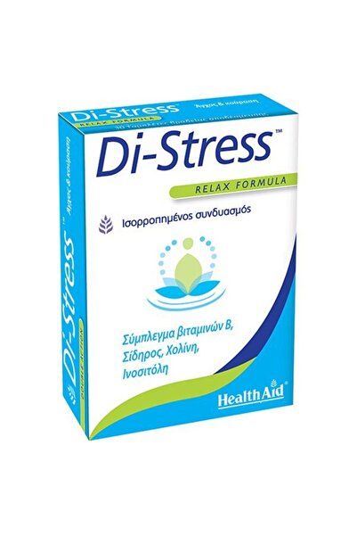 Health Aid Di-Stress Relax Formula, Μείωση Άγχους &amp; Κόπωσης, 30tabs