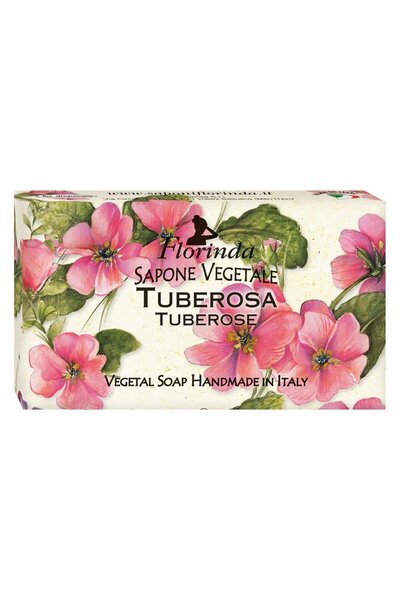 Florinda Magic of Flowers Tuberose Vegetal Soap Bar 100g 3.5 oz