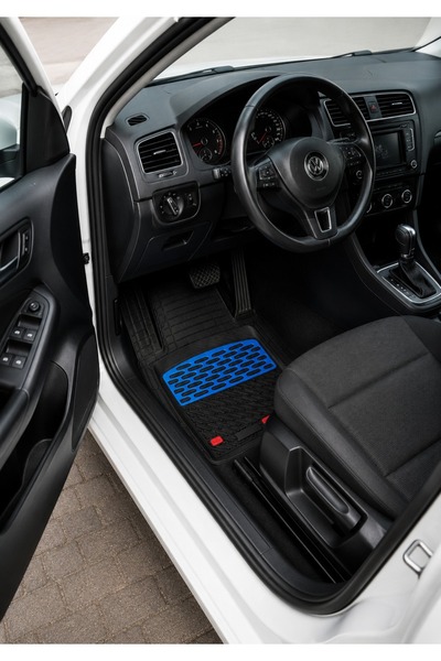 GR-Dizayn RENAULT CLİO 5 2019+ UNİVERSAL HAVUZLU PASPAS TAKIMI (MAVİ)