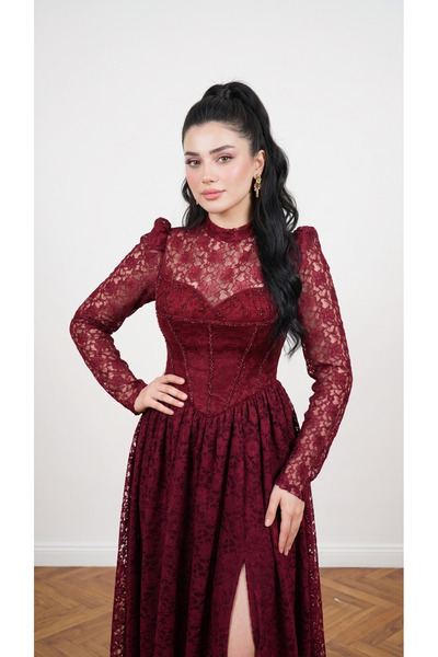 ABİYECİM ABİYE ÜÇ MODEL GİYİLEBİLİR DANTEL ABİYE