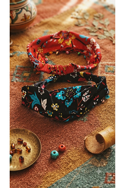 ŞEHRAZAT HANDMADE TASARIM Authentic Bandana Hair Clip