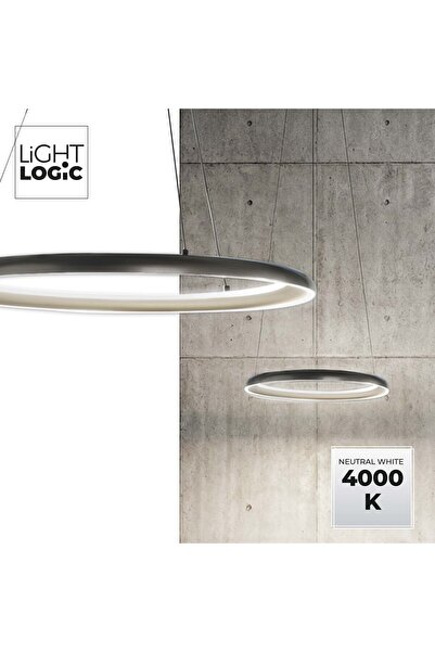 LightLogic Lampă suspendată LED LL BORMAK, 36W, 1600 lm, 4000K, Ø60 cm