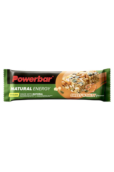 Powerbar Natural Energy Cereal Sweet & Salty Vegan Energy Bar – Complex Carbs...