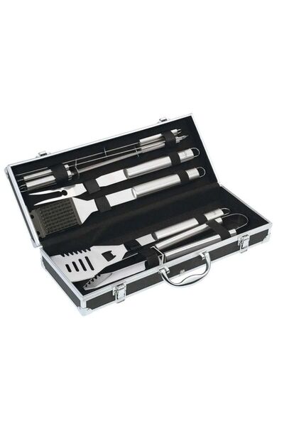 Kuchenprofi Set pentru gratar, 8 ustensile din inox, model Phoenix, colectia ...