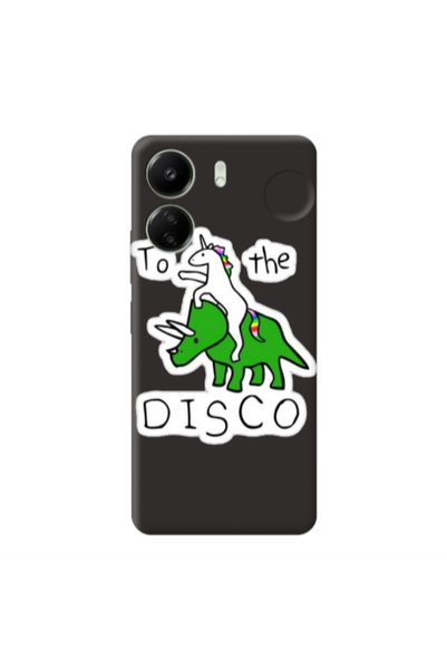 Other Xiaomi Redmi 13C To the disco Black Colored Silicone TPU Θήκη