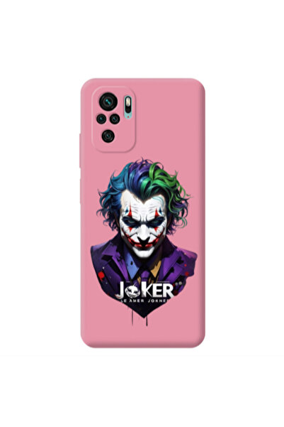Other Xiaomi Redmi Note 10S Le amer Joker Pink Colored Silicone TPU Θήκη