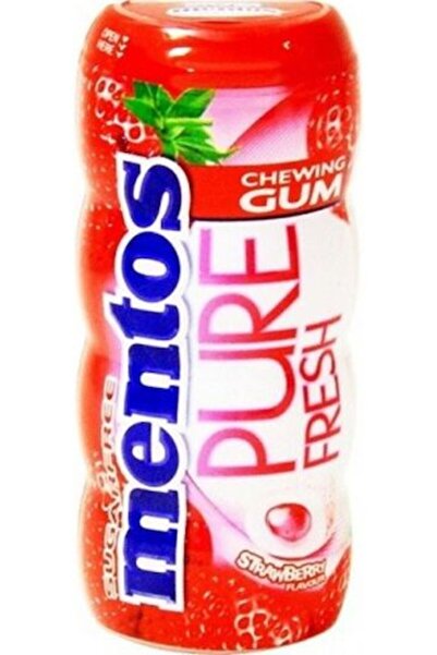 OEM Mentos Τσίχλα σε Καμπυλωτό Μπουκάλι με γεύση Φράουλα (P1605603)