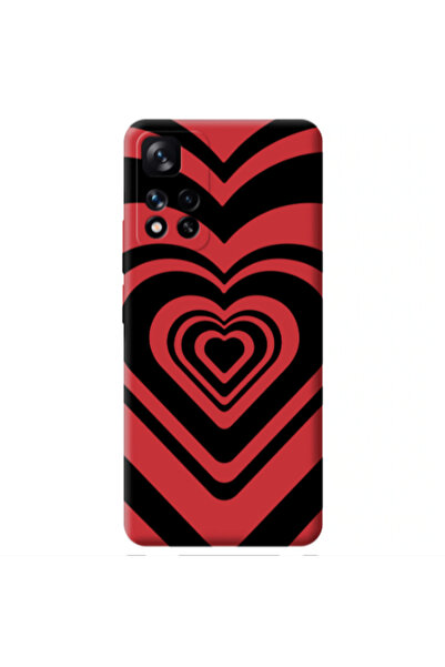 Other Xiaomi Redmi Note 11 Pro 5G Hypnosis Red Colored Silicone TPU Θήκη