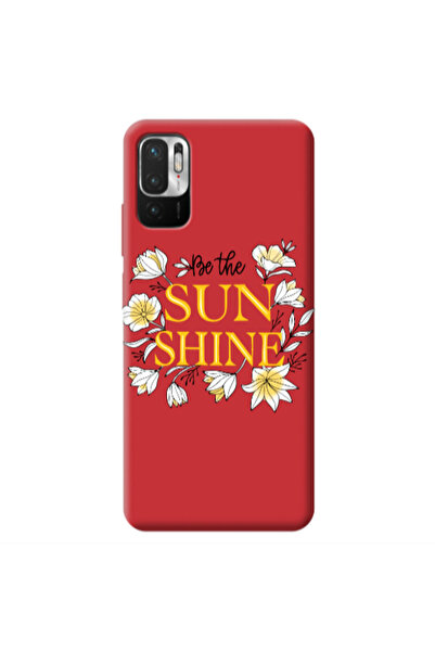 Other Xiaomi Redmi Note 10 Pro 5G Sun Shine Red Colored Silicone TPU Θήκη